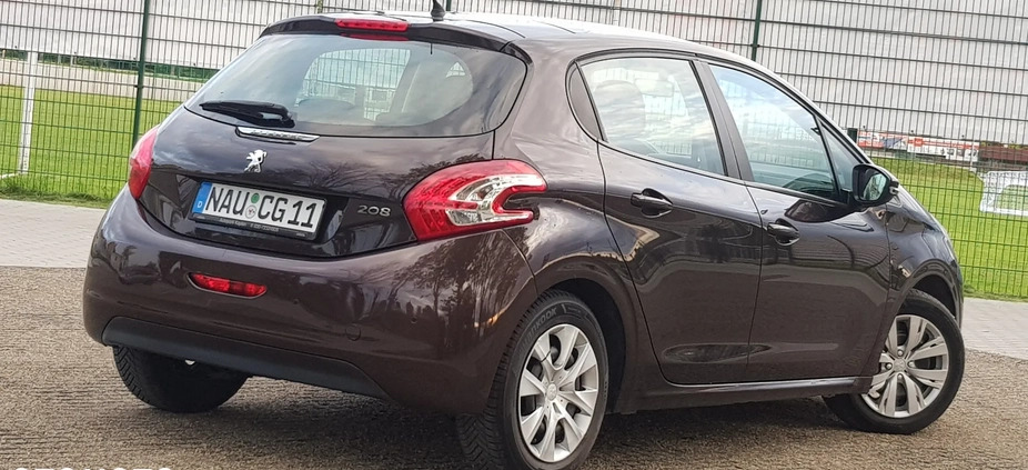 Peugeot 208 cena 23999 przebieg: 115000, rok produkcji 2013 z Dynów małe 529